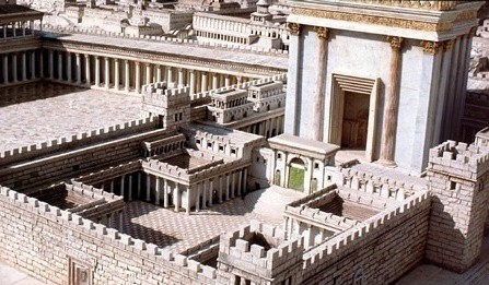 Maqueta del Beit Hamikdash, (El Gran Templo Judio)